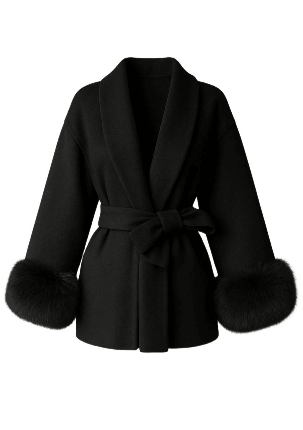 ARCTIC GRACE – ELEGANTER WOLLMANTEL FÜR DAMEN