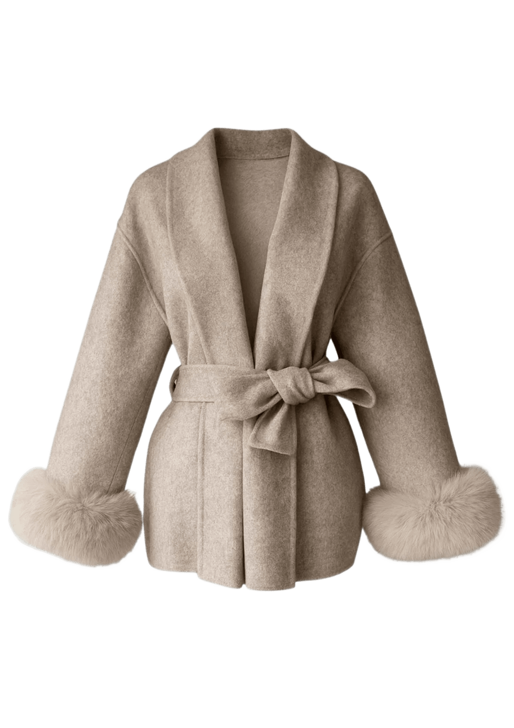 ARCTIC GRACE – ELEGANTER WOLLMANTEL FÜR DAMEN