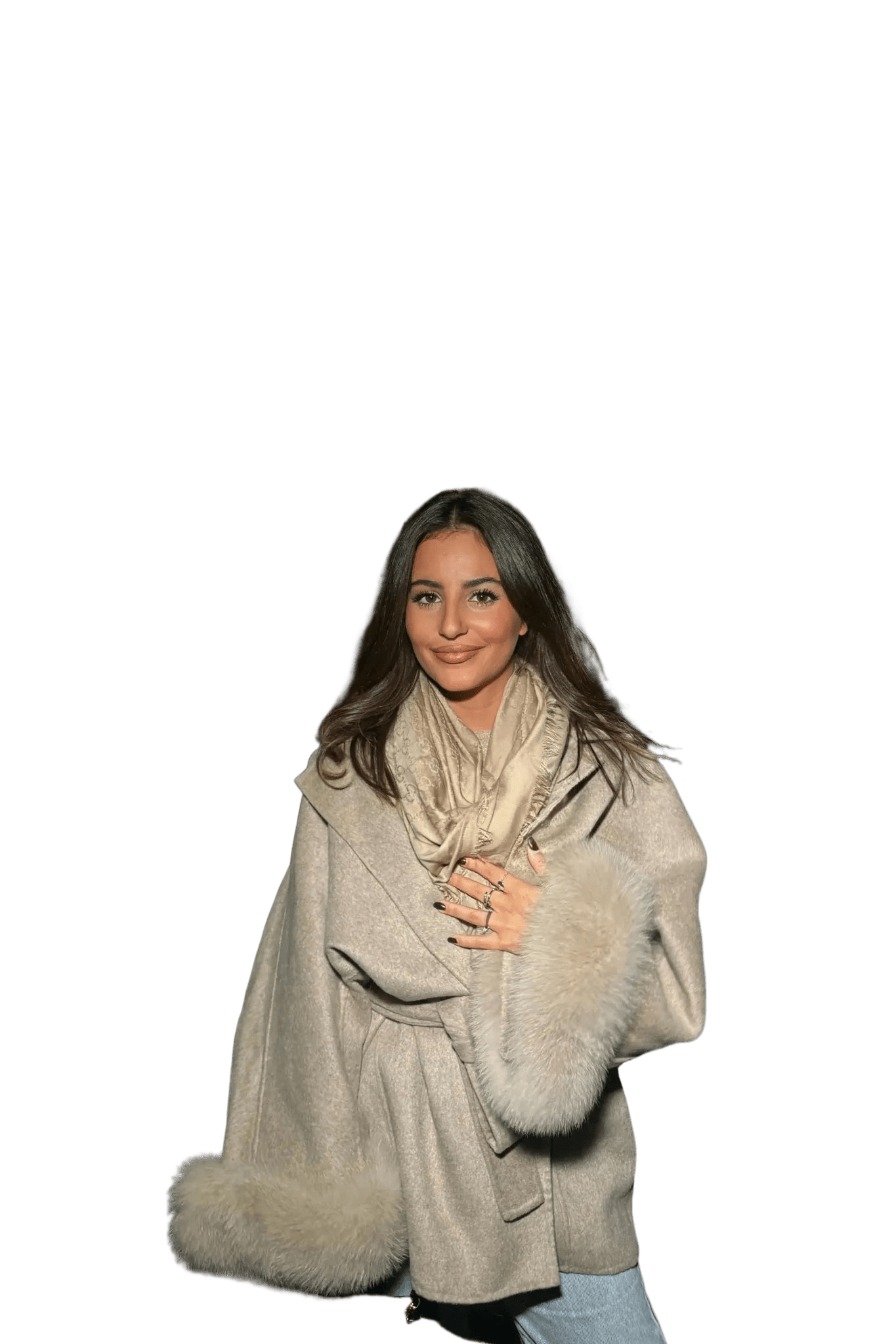 ARCTIC GRACE – ELEGANTER WOLLMANTEL FÜR DAMEN