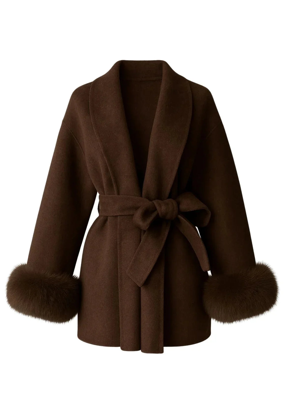 ARCTIC GRACE – ELEGANTER WOLLMANTEL FÜR DAMEN