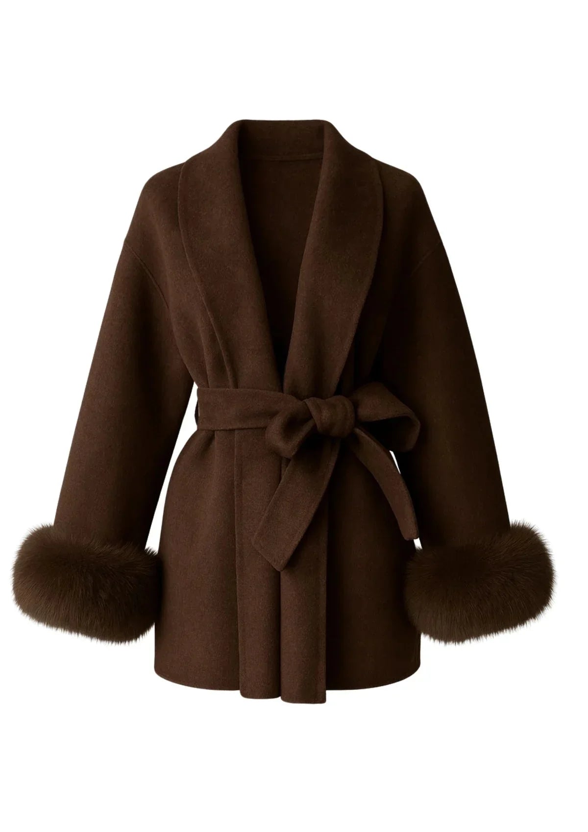 ARCTIC GRACE – ELEGANTER WOLLMANTEL FÜR DAMEN