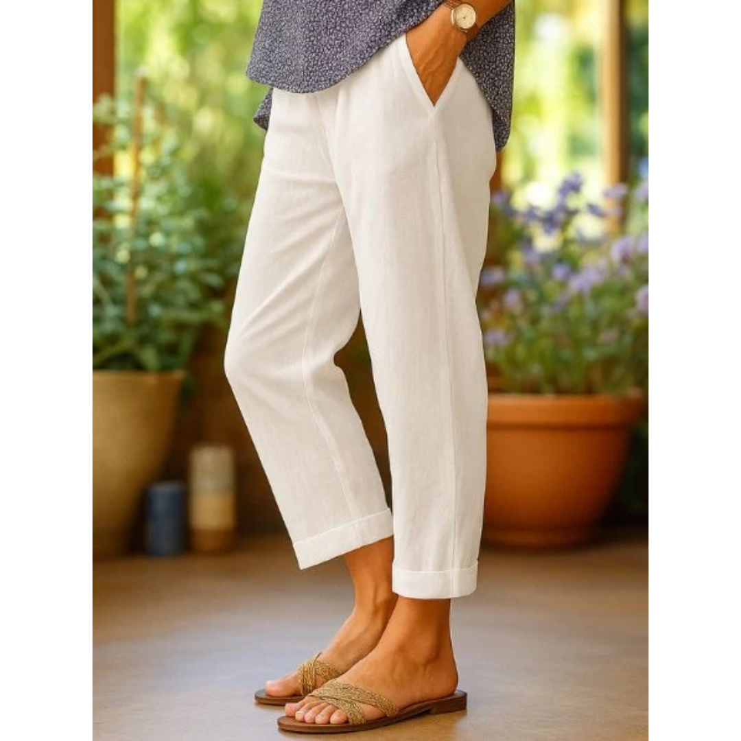 Aria | Damen Leichte Hose Modern