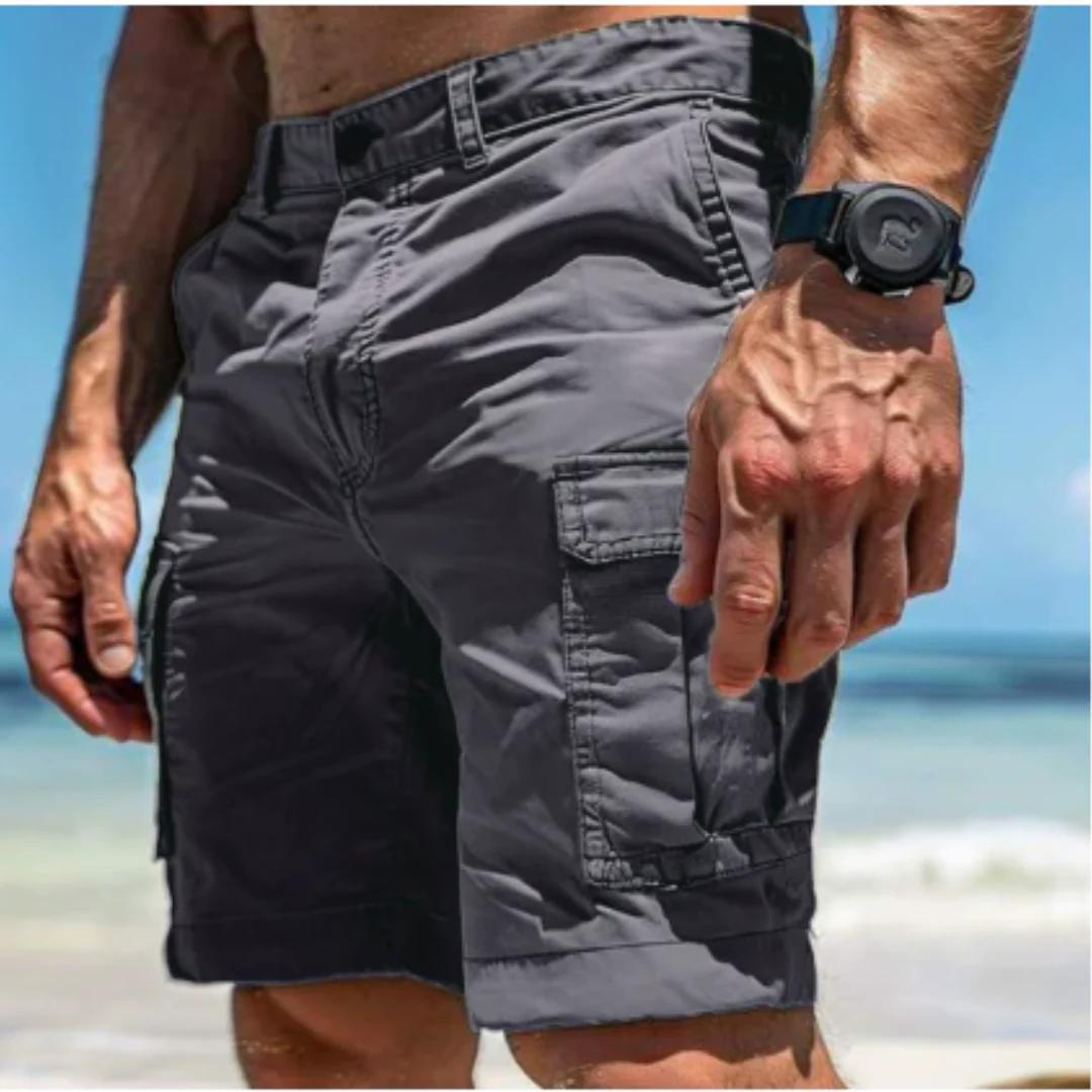 Arno | Herren Cargo Shorts Urlaub mit Taschen – Urlaubs Cargo Herren 2026