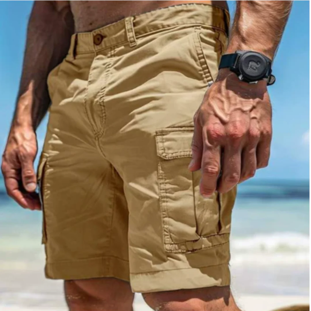 Arno | Herren Cargo Shorts Urlaub mit Taschen – Urlaubs Cargo Herren 2026