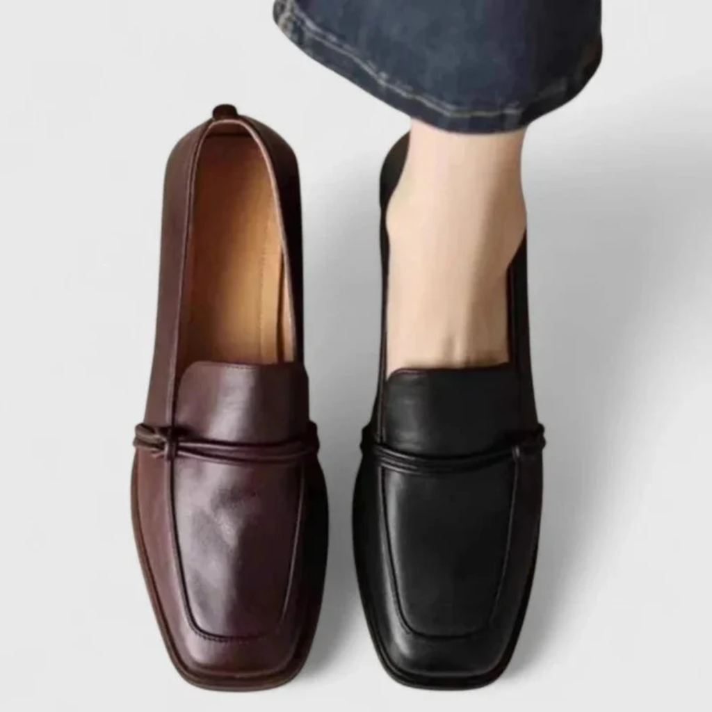 Audrey | Damen Elegante Klassische Loafer Schuhe Slip-On Komfort