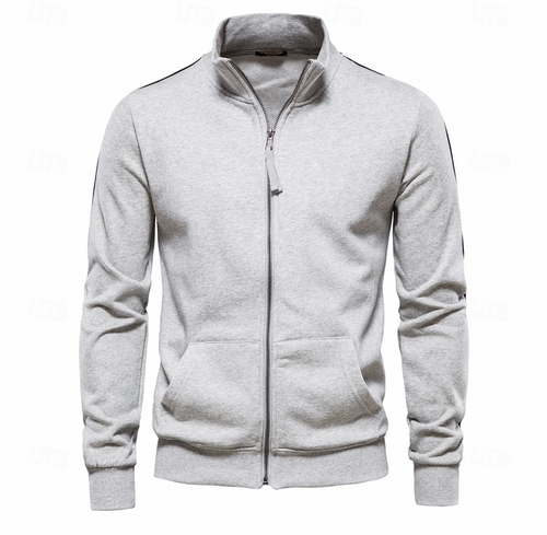 Aurelius | Herren Sweatjacke mit Stehkragen