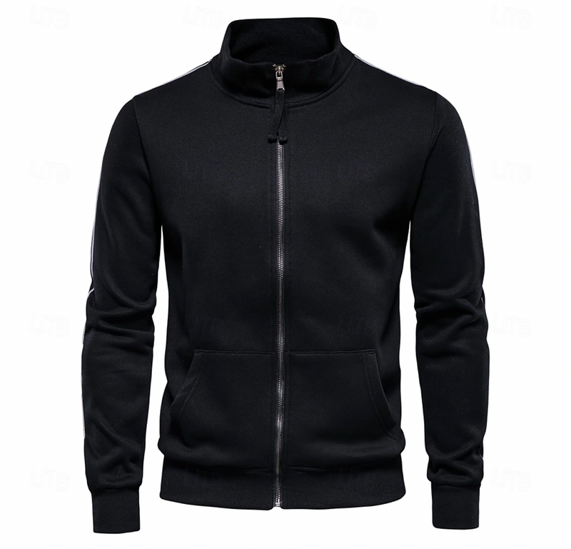 Aurelius | Herren Sweatjacke mit Stehkragen