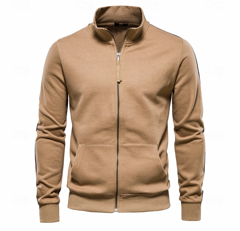Aurelius | Herren Sweatjacke mit Stehkragen