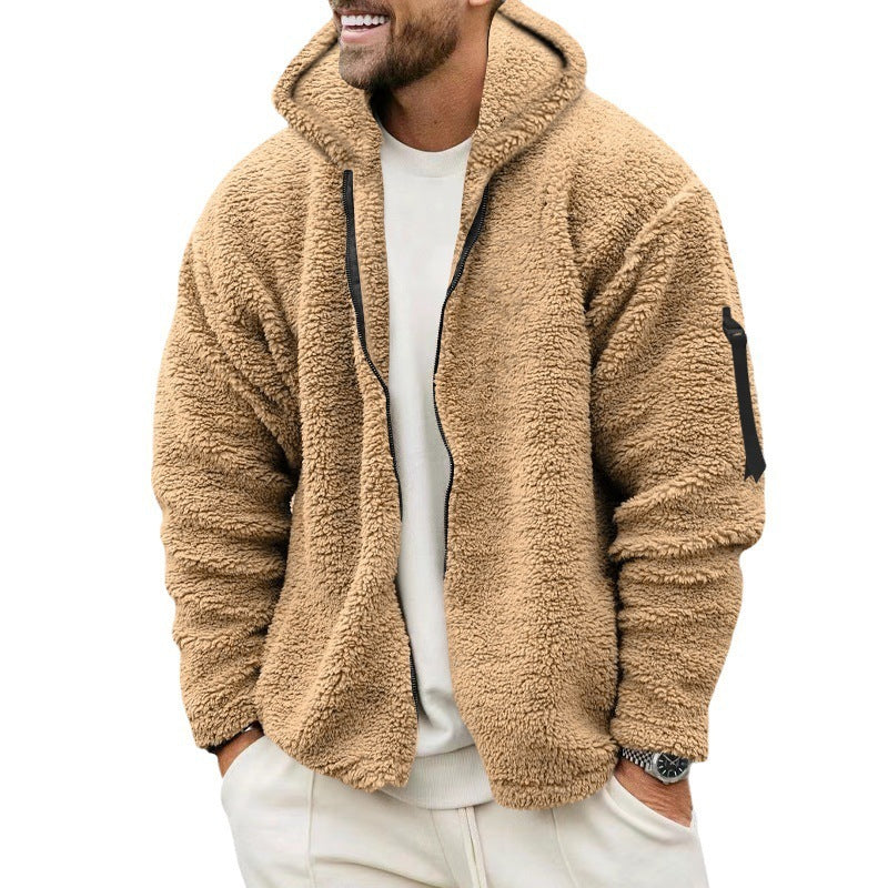 Drune - Doppelseitige Fleece Herren Jacke