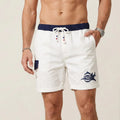Badeshorts für Herren in kurzer Form mit Gummibund im sportlichen Stil