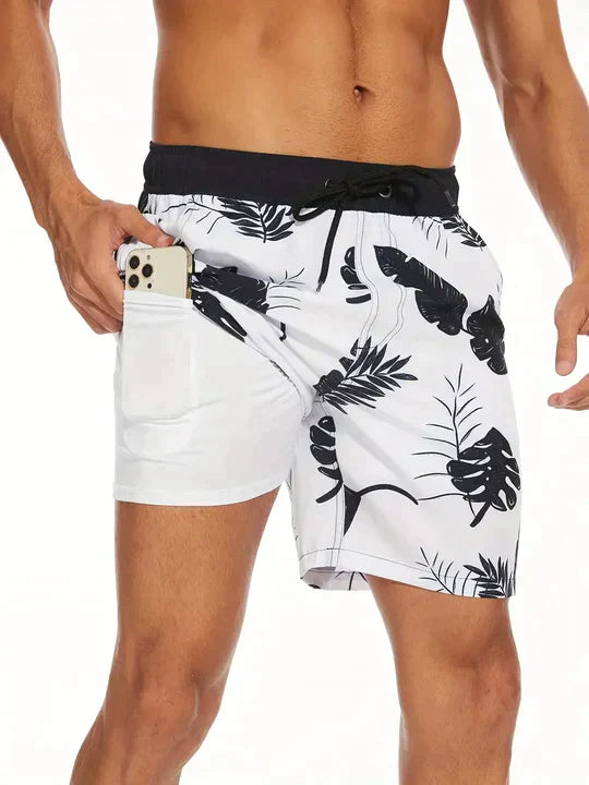 Benedikt | Herren Badeshorts mit Innenfutter