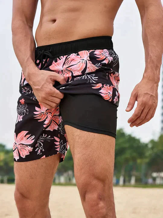 Benedikt | Herren Badeshorts mit Innenfutter