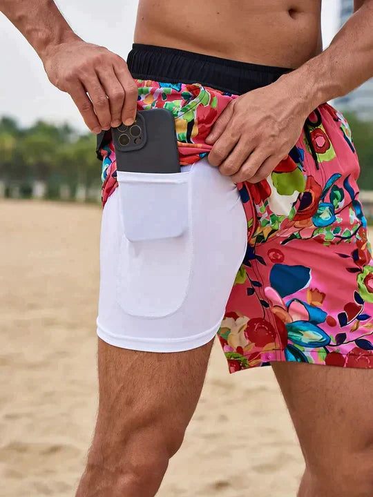 Benedikt | Herren Badeshorts mit Innenfutter