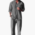 Benedikt | Herren Langarm Shirt Hose Set