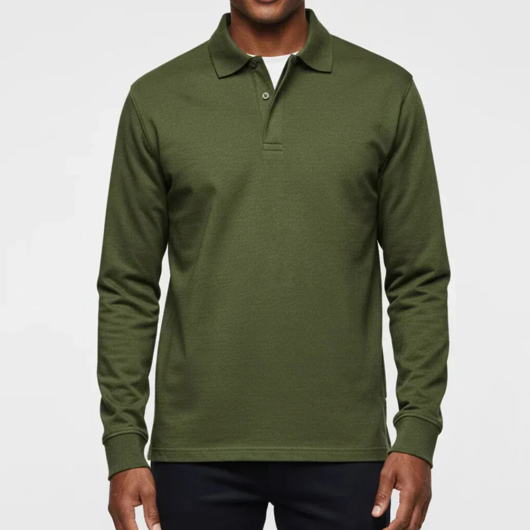 Bernd | Herren Poloshirt Schlicht Langarm Freizeit – Polo Langarm Herren 2026