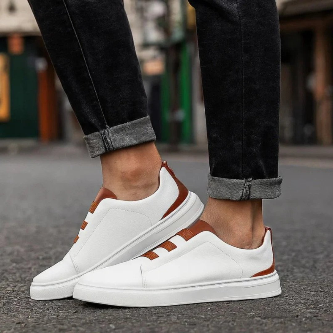 Benno | Herren Leichte Leder Sneaker