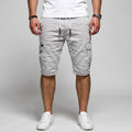 Cargo-Bermuda für Herren aus reiner Baumwolle in Regular Fit