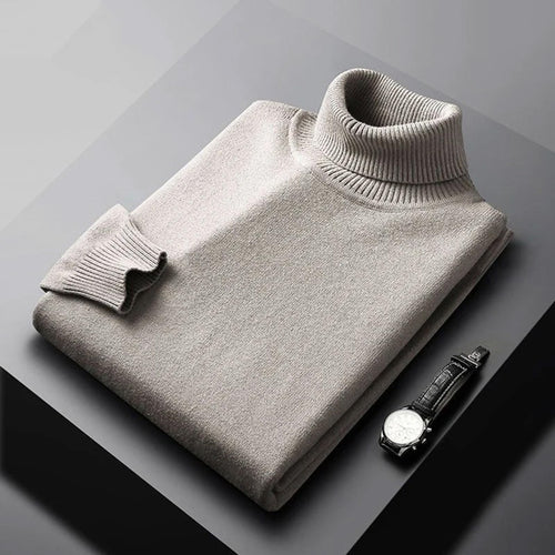 Bertram | Herren Rollkragenpullover Langarm