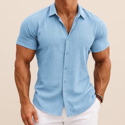Bertram | Herren Sommer Hemd Schlicht