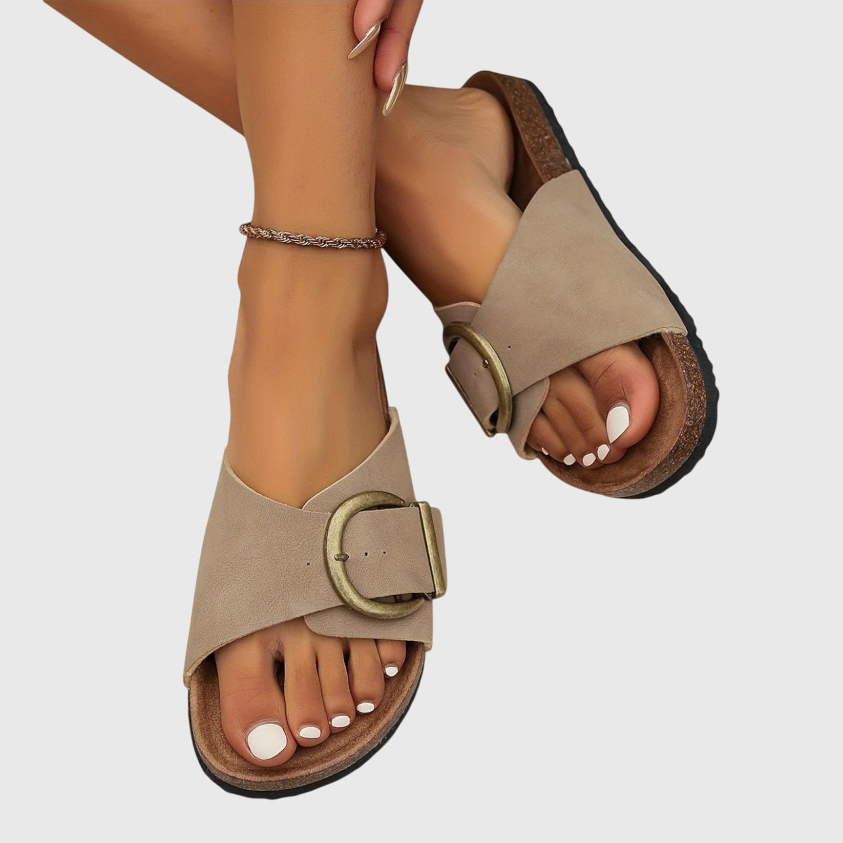 Damen Orthopädische Flache Sommer Palado Sandalen