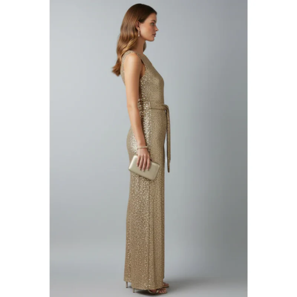 Bibi | Damen Jumpsuit Abend Pailletten – Pailletten Jumpsuit Glamour Abend 2026