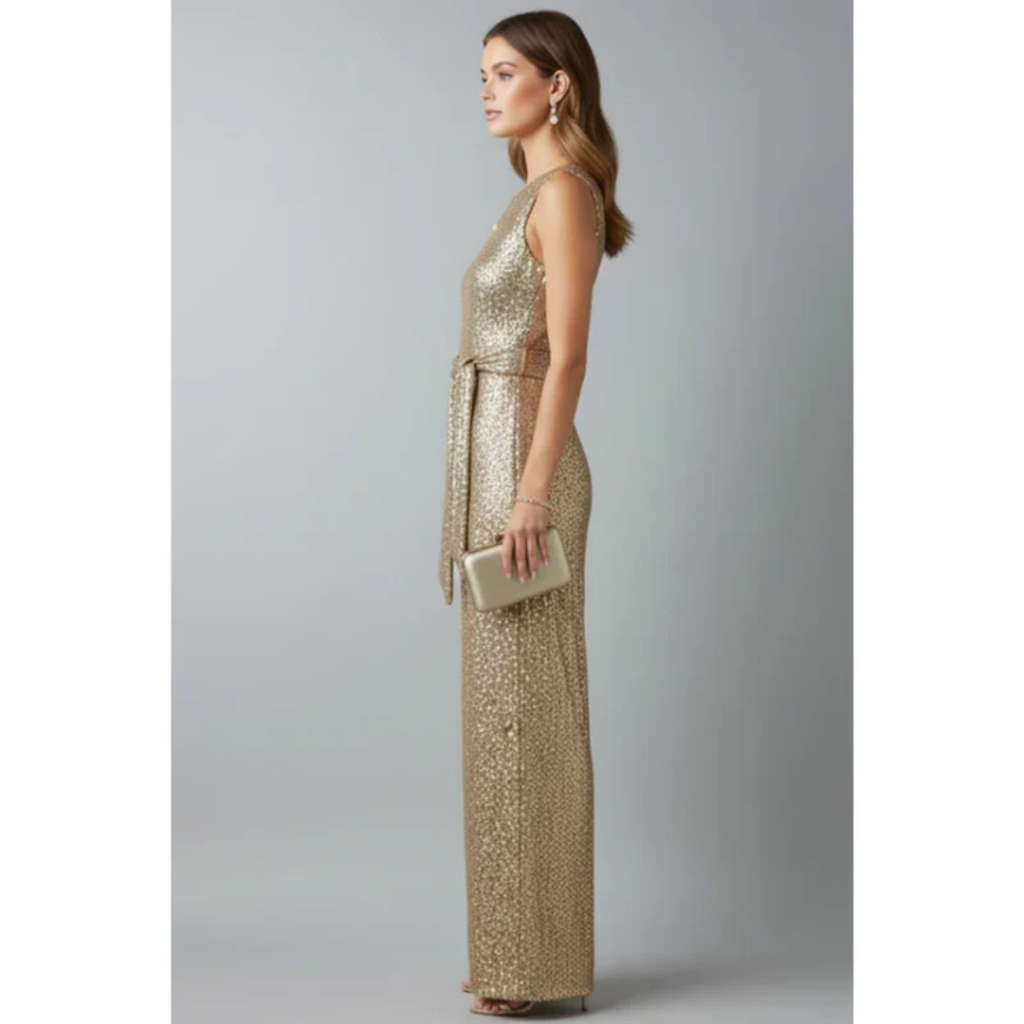 Bibi | Damen Jumpsuit Abend Pailletten – Pailletten Jumpsuit Glamour Abend 2026