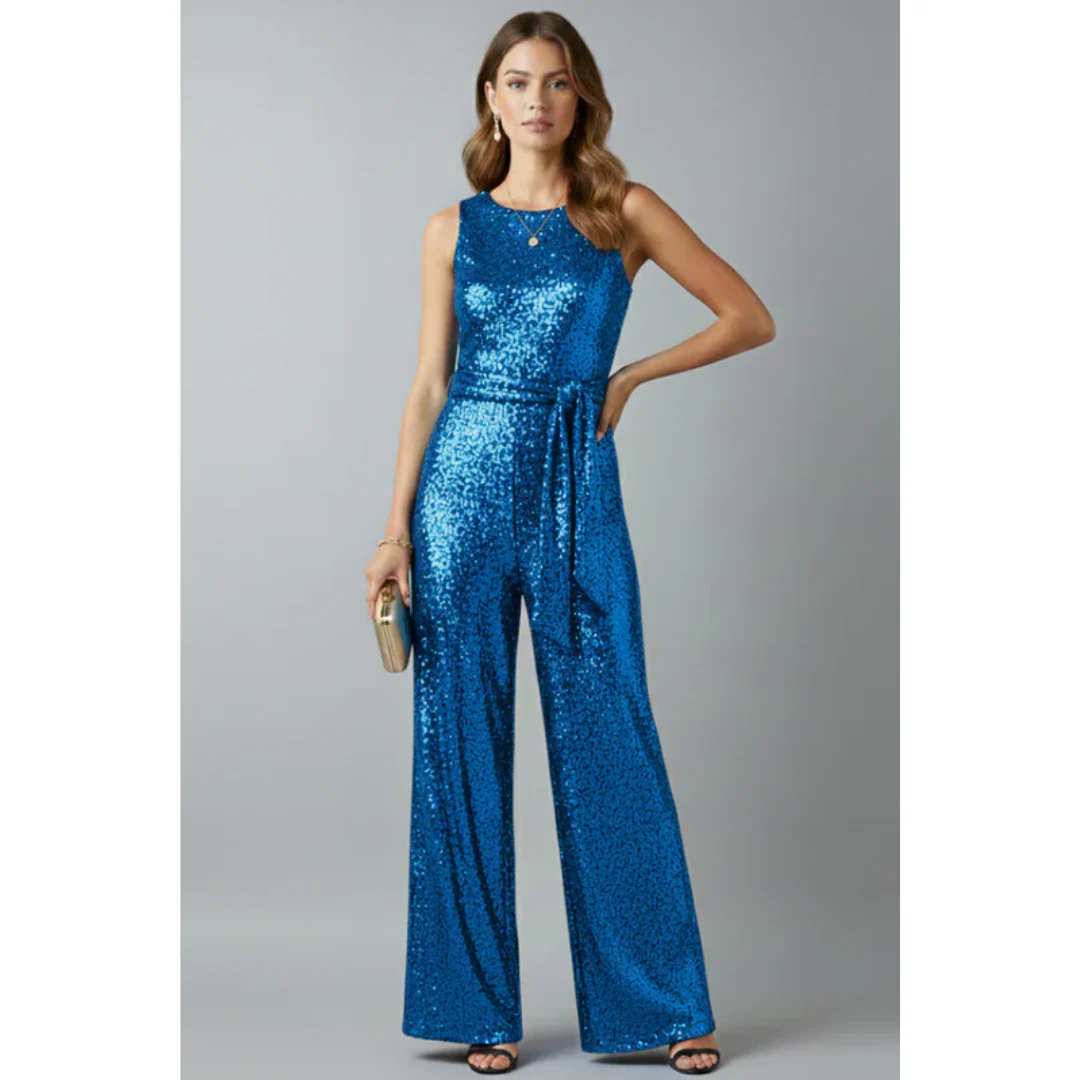Bibi | Damen Jumpsuit Abend Pailletten – Pailletten Jumpsuit Glamour Abend 2026