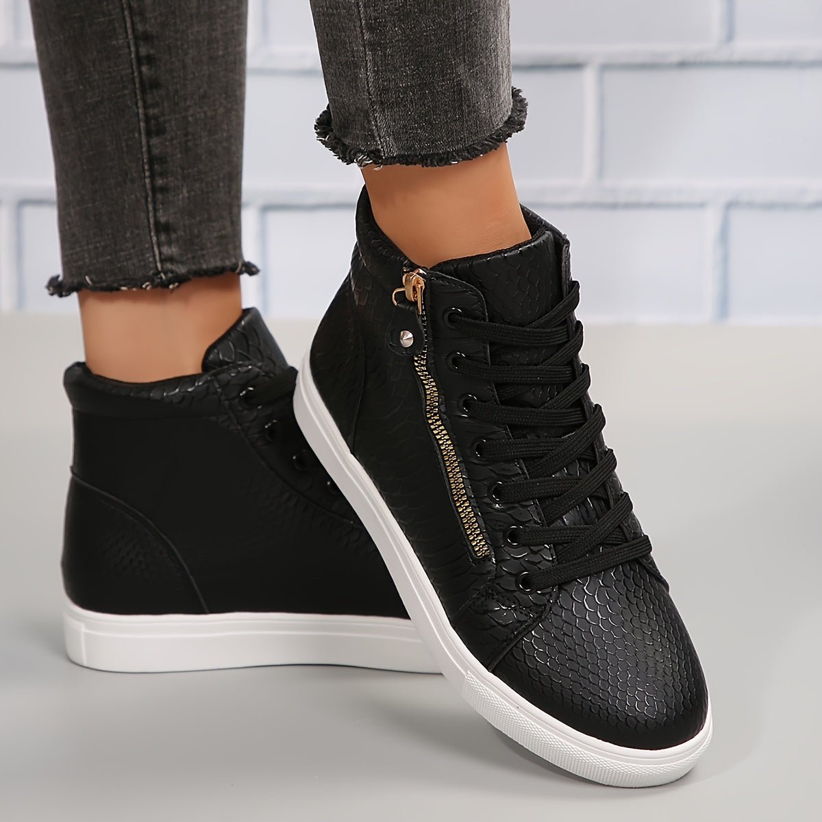Birte | Damen High-Top Sneaker