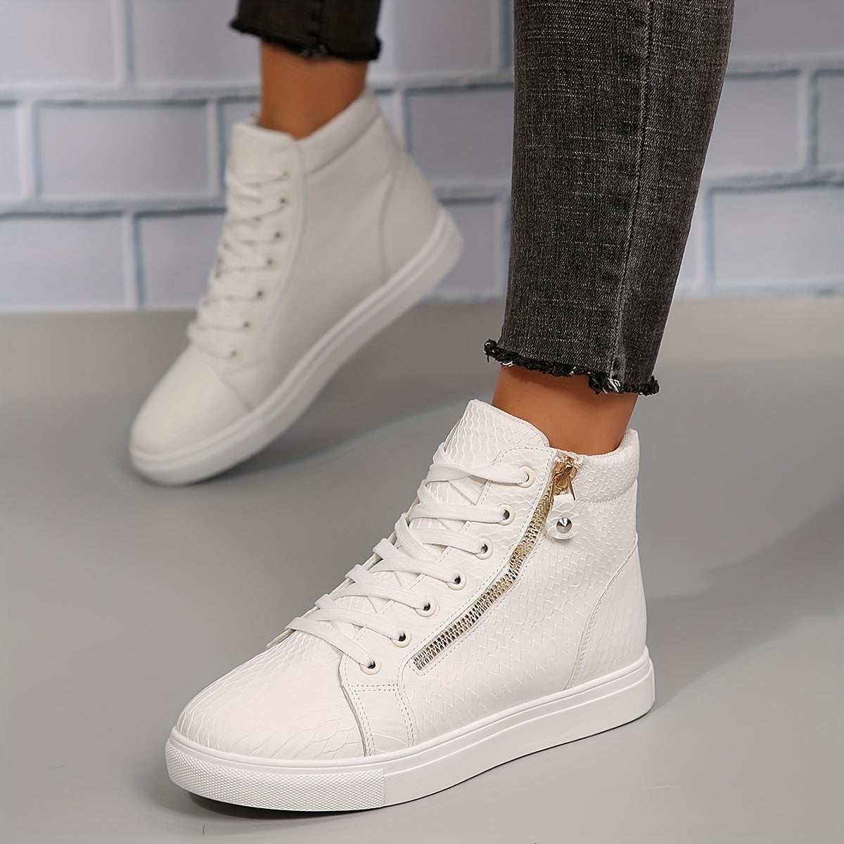 Birte | Damen High-Top Sneaker