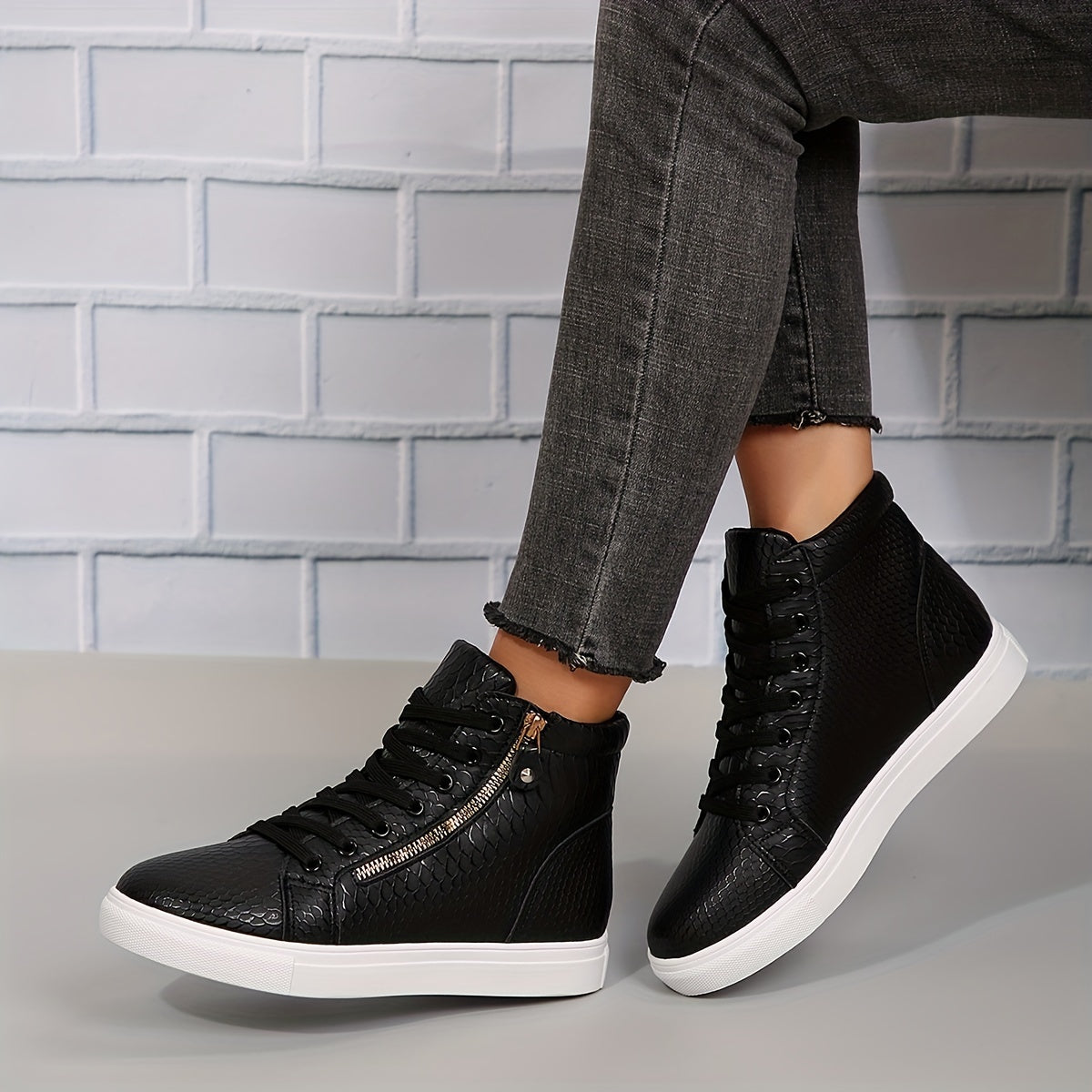 Birte | Damen High-Top Sneaker