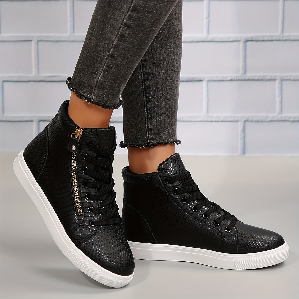 Birte | Damen High-Top Sneaker