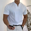 Bjarne | Herren T-Shirt V-Ausschnitt Schlicht Freizeit – V-Neck Shirt Herren 2026