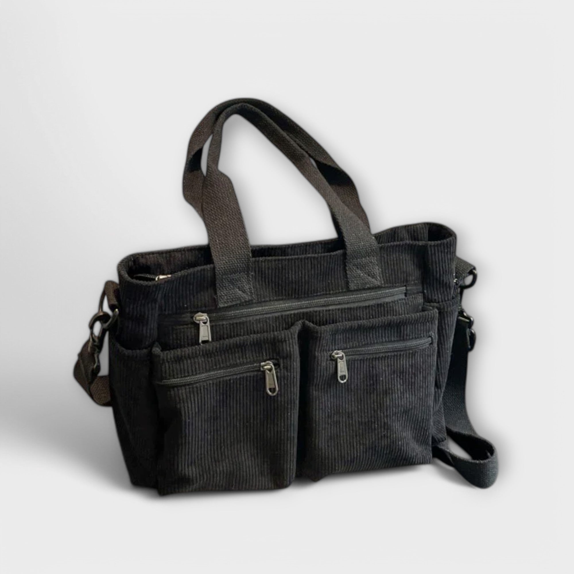 Damen Geräumige Tote-Tasche mit offenem Hauptfach und Innentasche