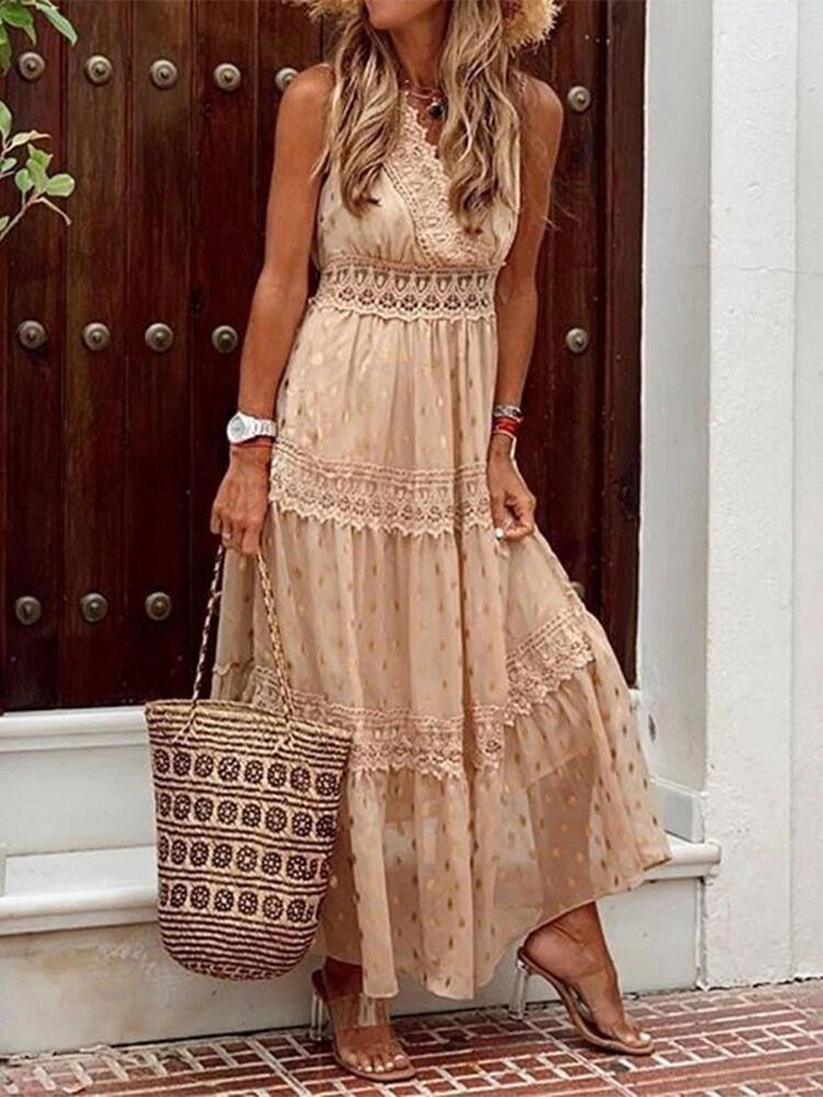 Luisa | Boho Maxikleid für Hochzeitsgäste