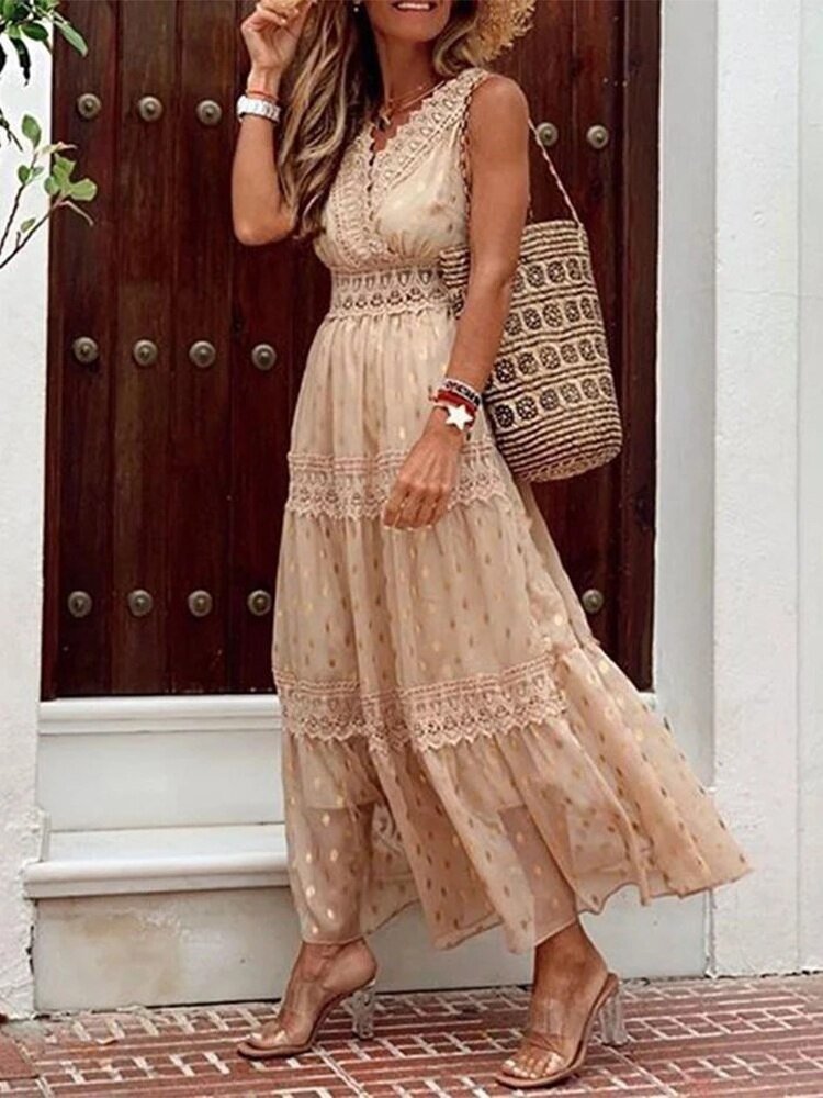 Luisa | Boho Maxikleid für Hochzeitsgäste