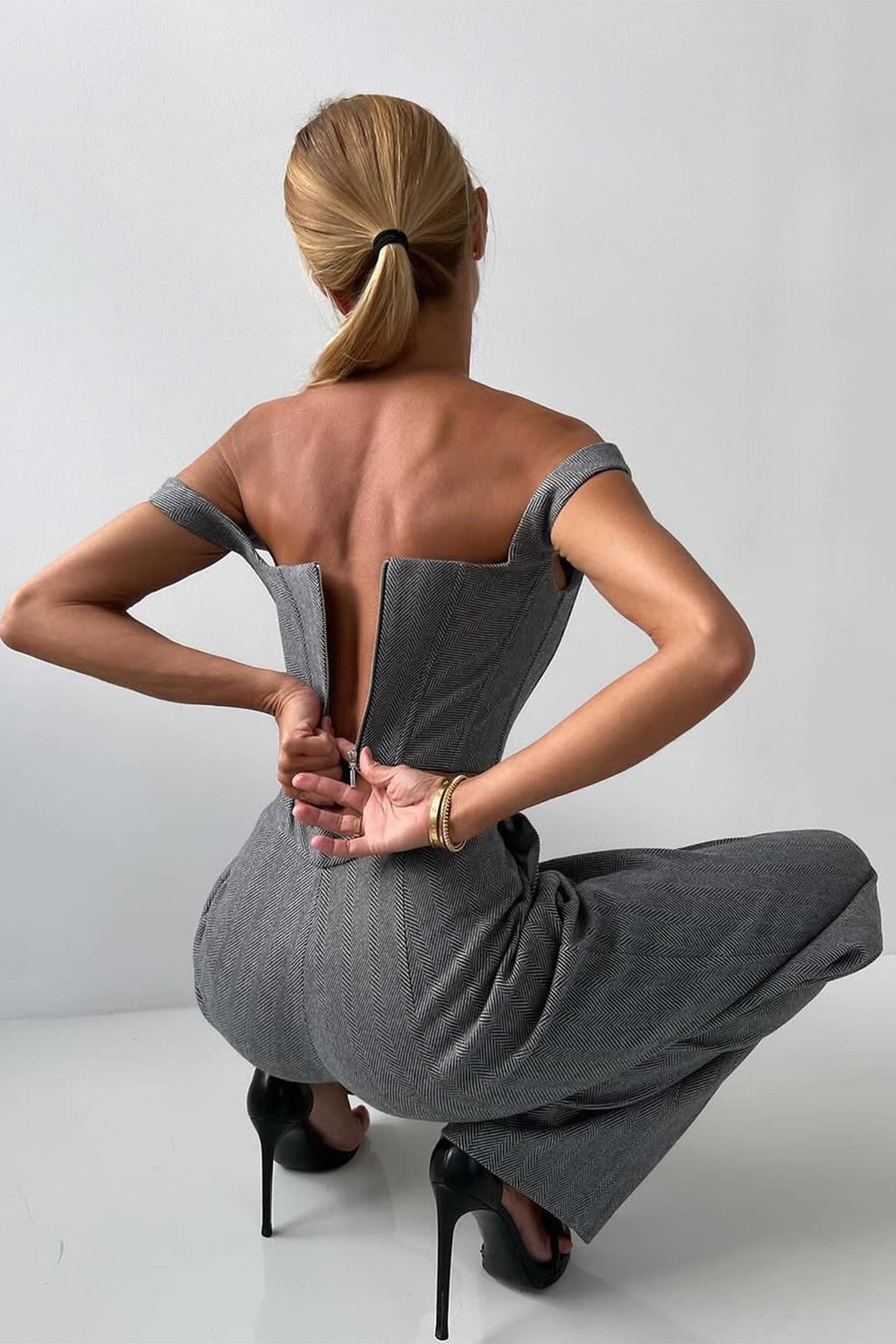 Brianna | Damen Dreiteiler Hosenanzug Set