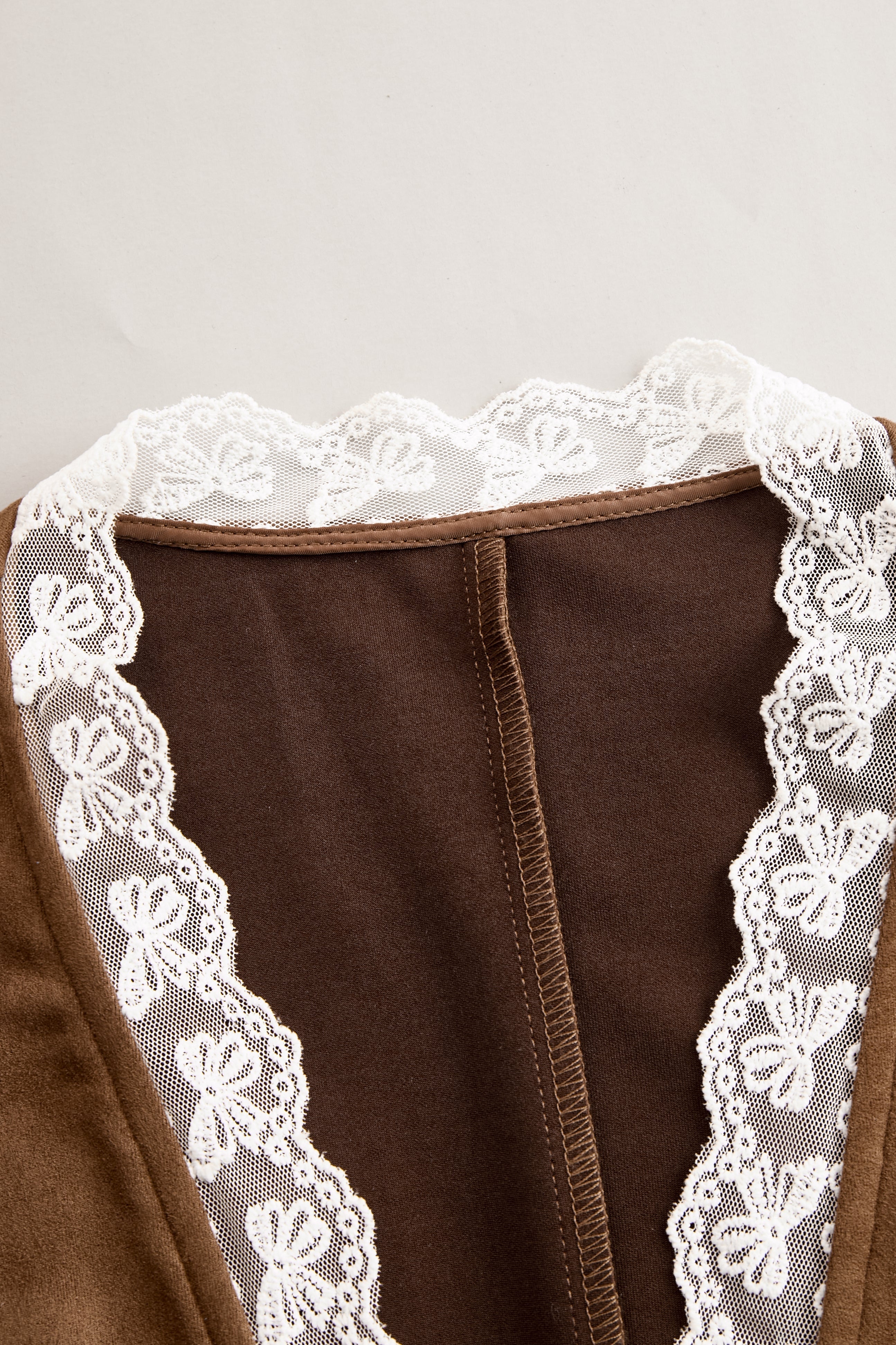 Calliope | Damen Western Langarm Spitzenärmel Bluse