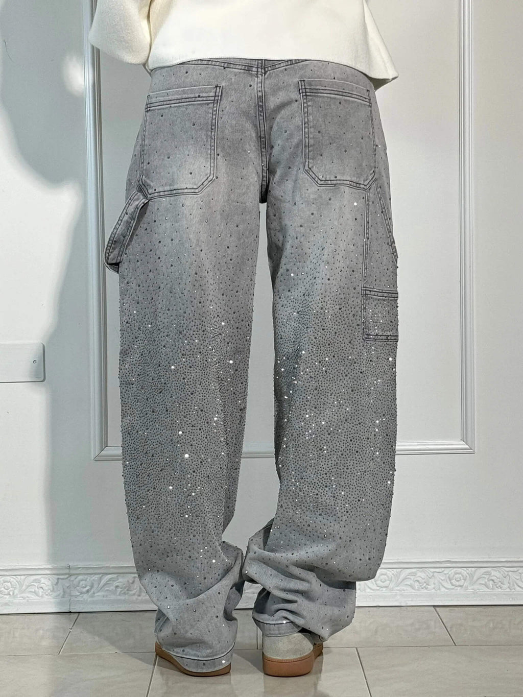 Pauline | Carpenter-Style Denim-Jeans Jeans