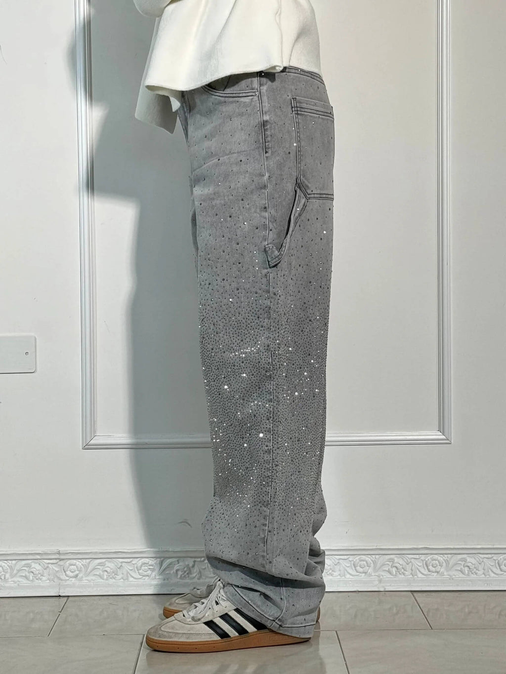 Pauline | Carpenter-Style Denim-Jeans Jeans