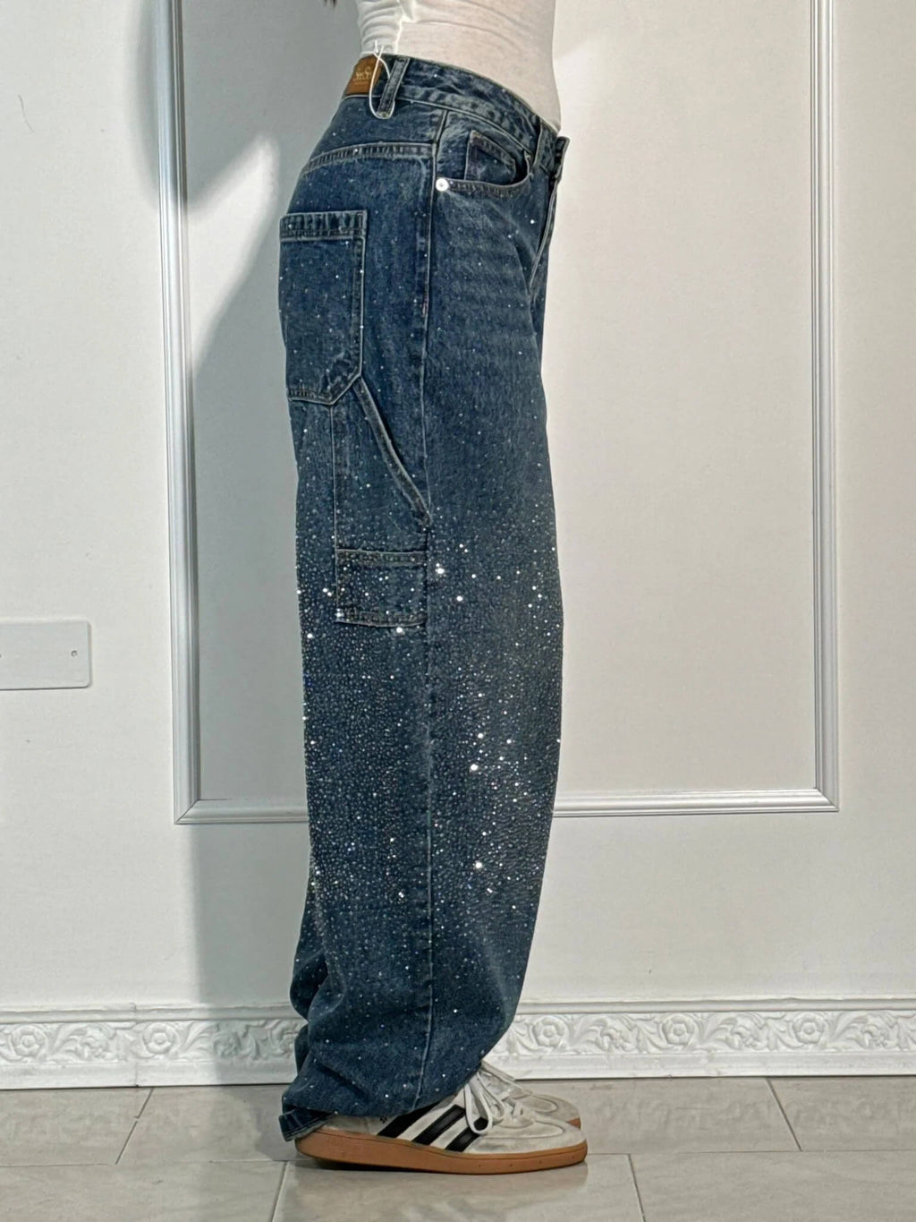 Pauline | Carpenter-Style Denim-Jeans Jeans