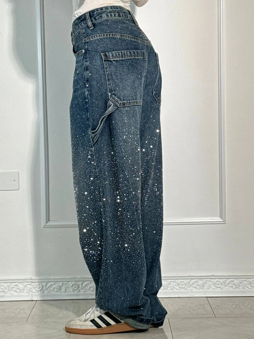 Pauline | Carpenter-Style Denim-Jeans Jeans