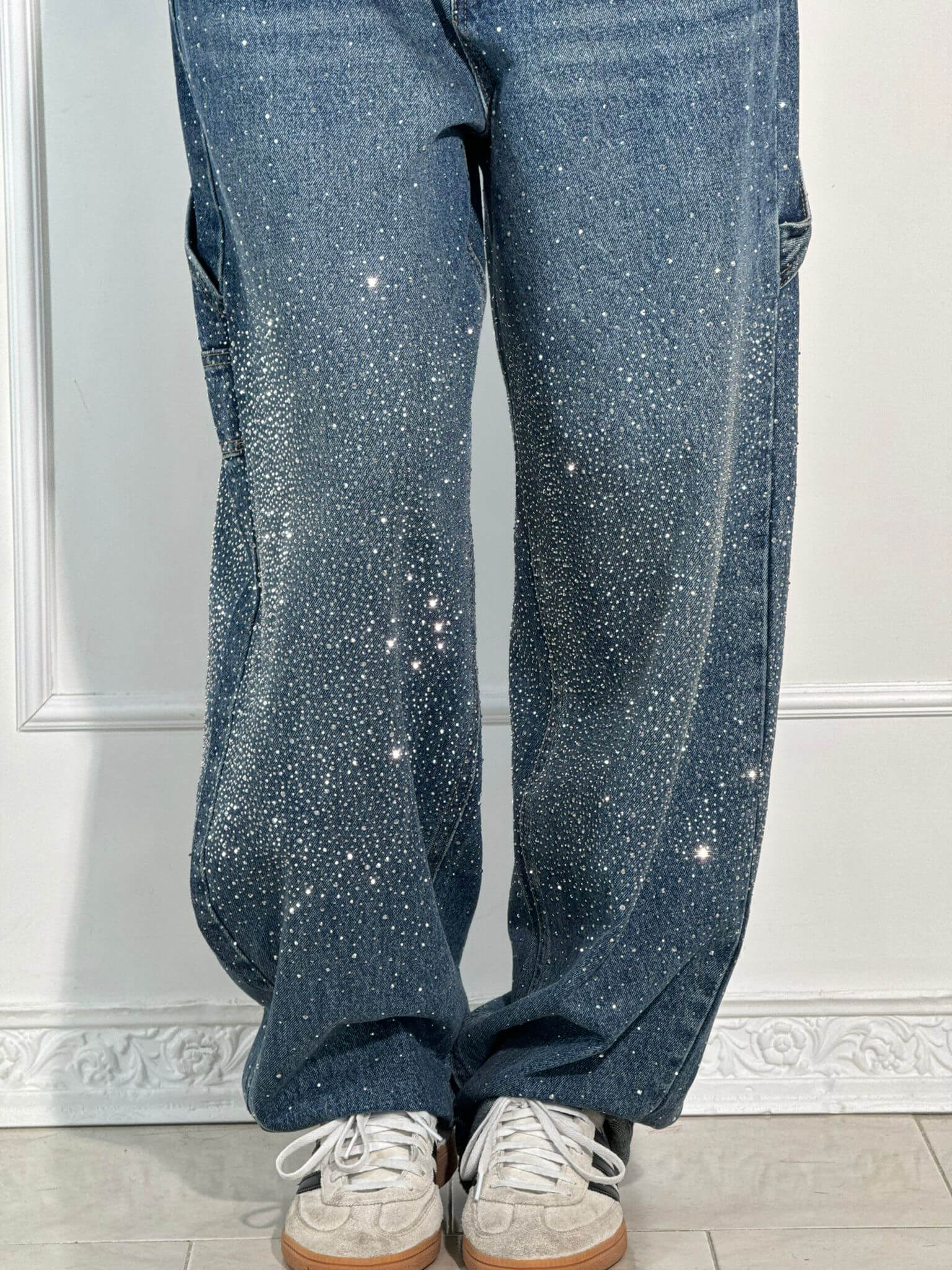 Pauline | Carpenter-Style Denim-Jeans Jeans