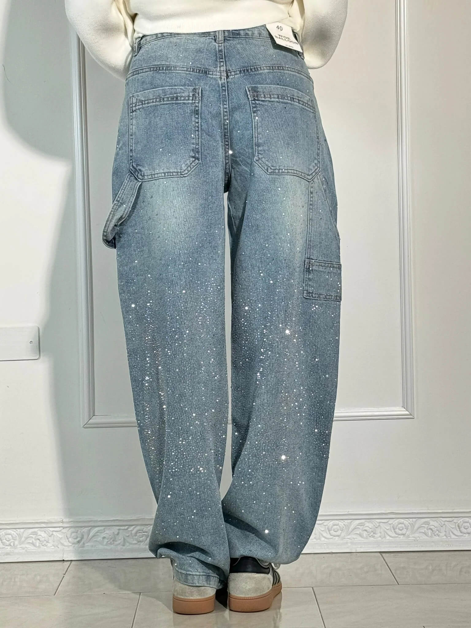 Pauline | Carpenter-Style Denim-Jeans Jeans