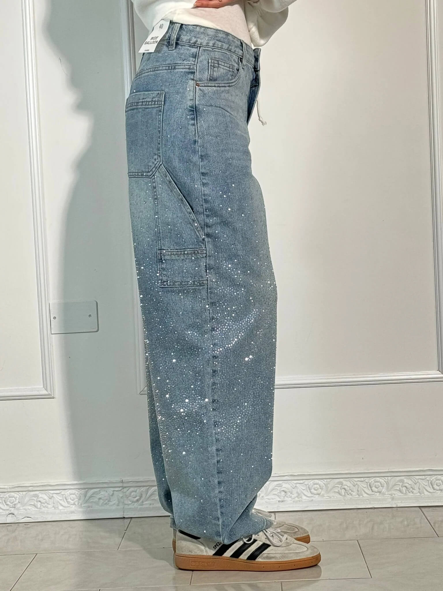 Pauline | Carpenter-Style Denim-Jeans Jeans