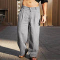 Casimir | Herren Weite Hose Falten Entspannte Passform