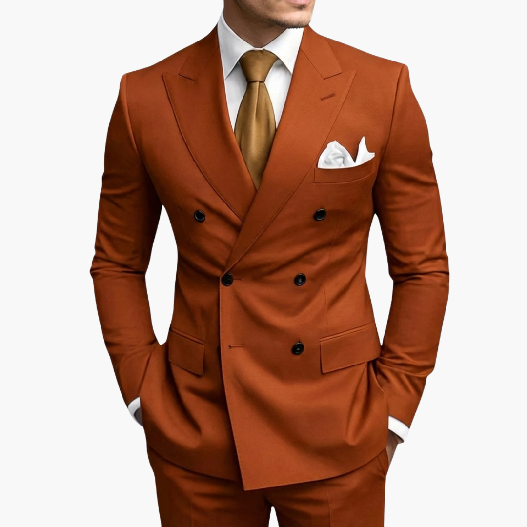 Casper | Herren Zweireiher Business Anzug