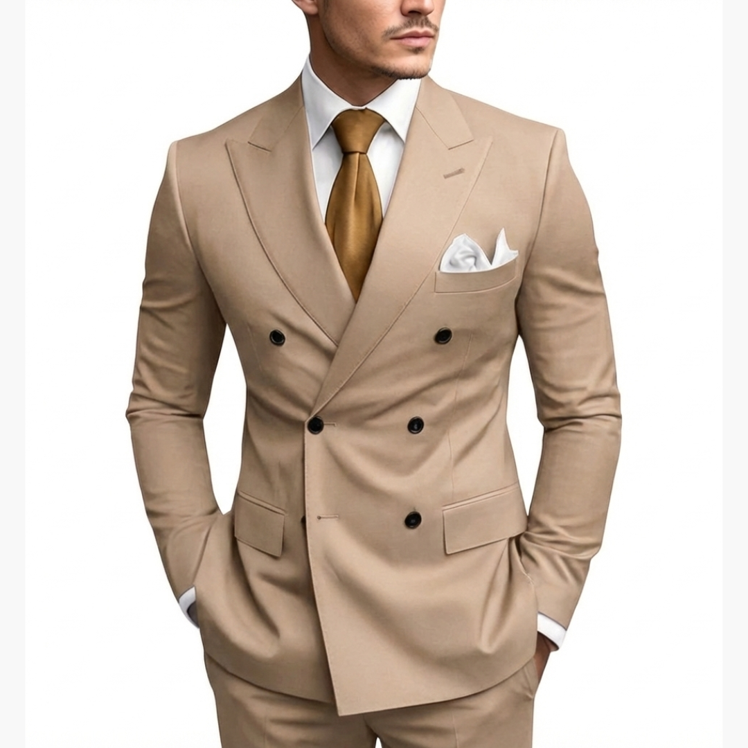 Casper | Herren Zweireiher Business Anzug