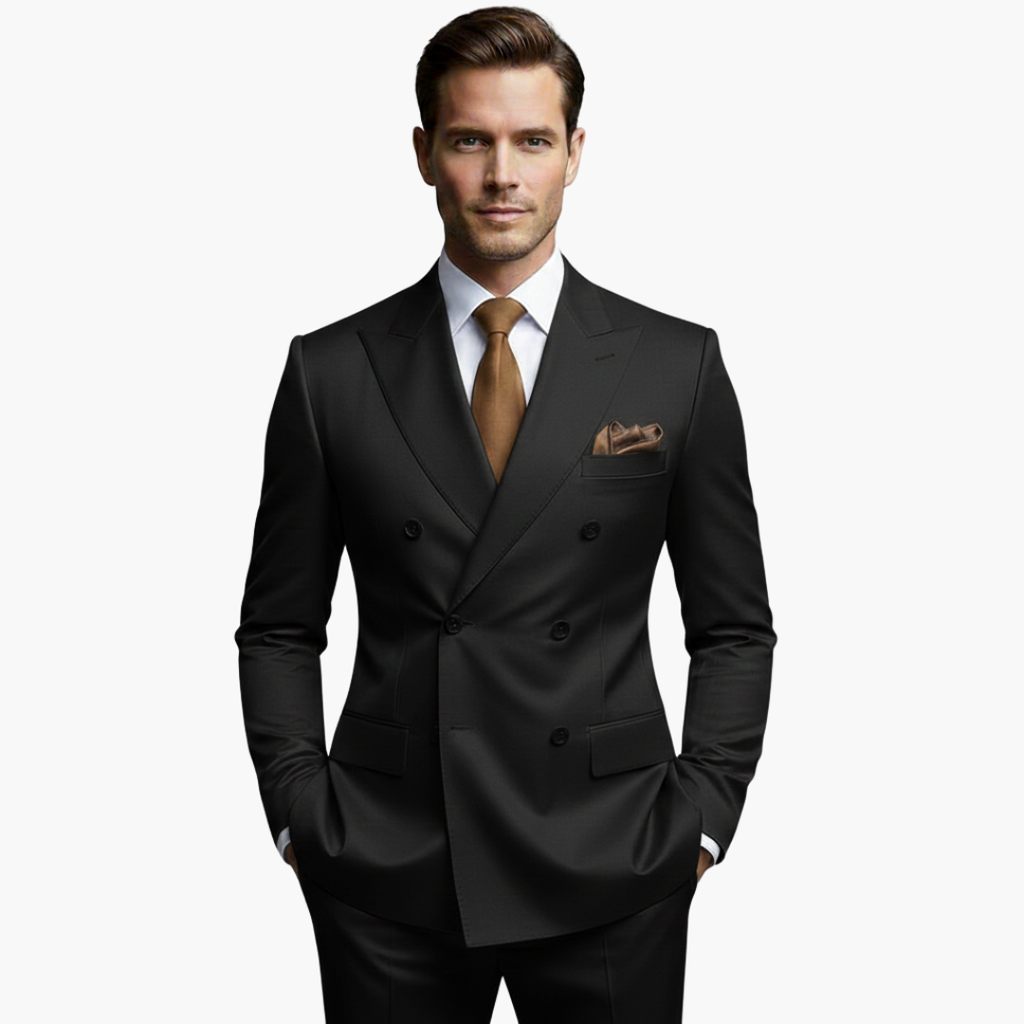 Casper | Herren Zweireiher Business Anzug