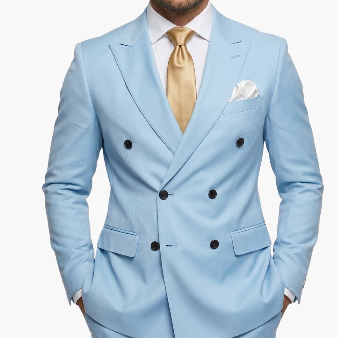 Casper | Herren Zweireiher Business Anzug