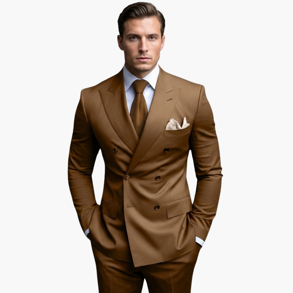 Casper | Herren Zweireiher Business Anzug